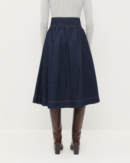 Loeffler Randall Essential | Ruthie Denim Skirt