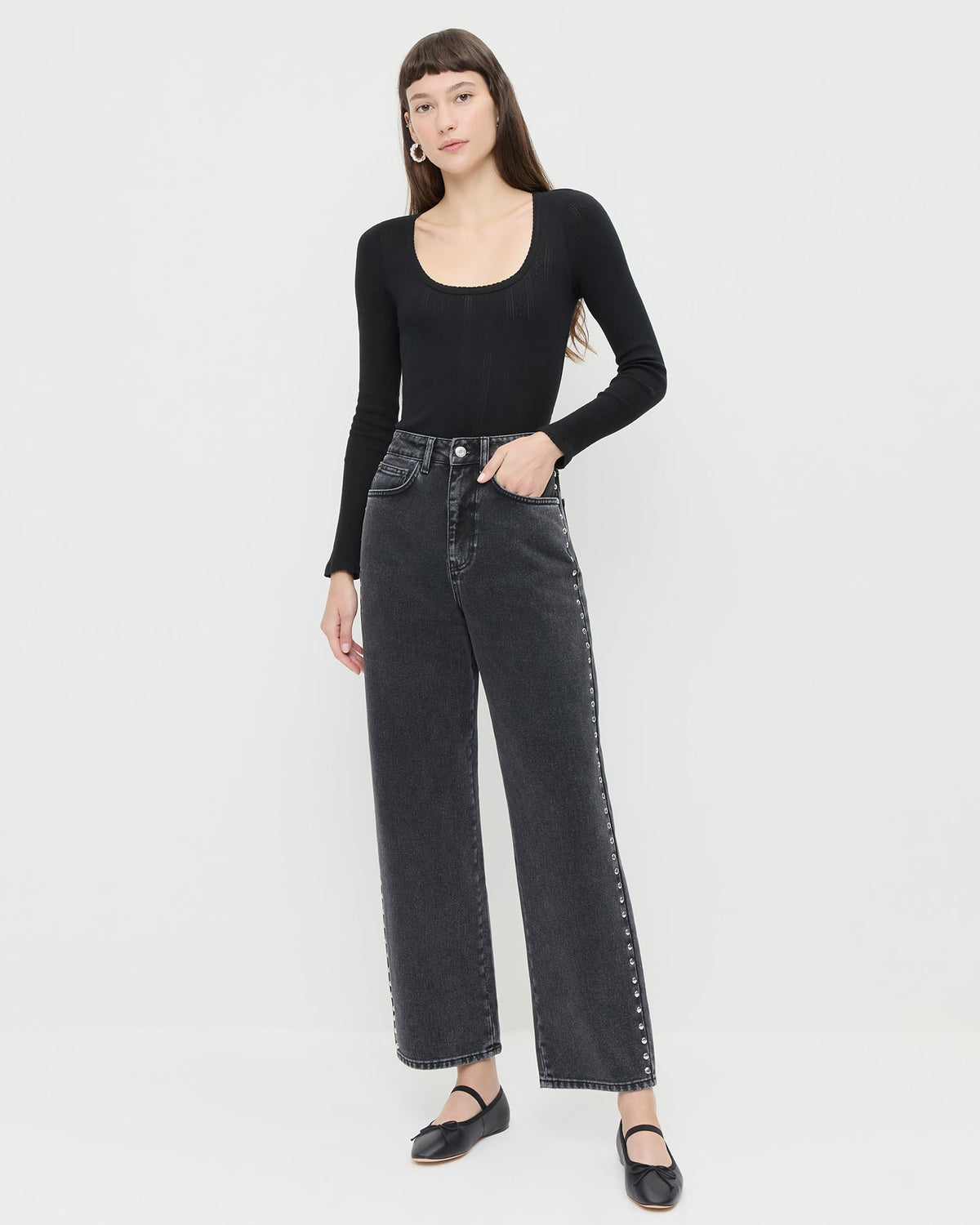 Loeffler Randall Customer Favorite | Winona Denim Pant