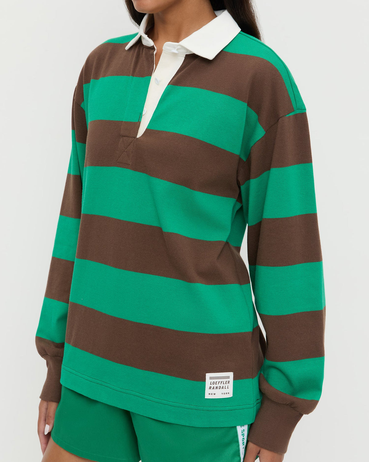 Loeffler Randall Featured | Evan Rugby Shirt