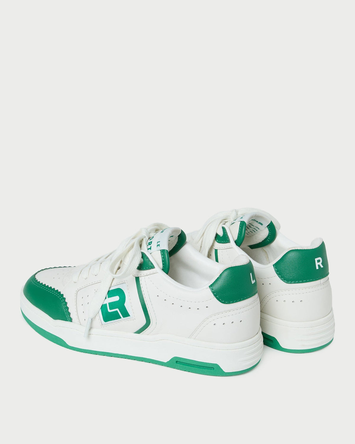 Loeffler Randall New | Topspin Cream/Green Court Sneaker