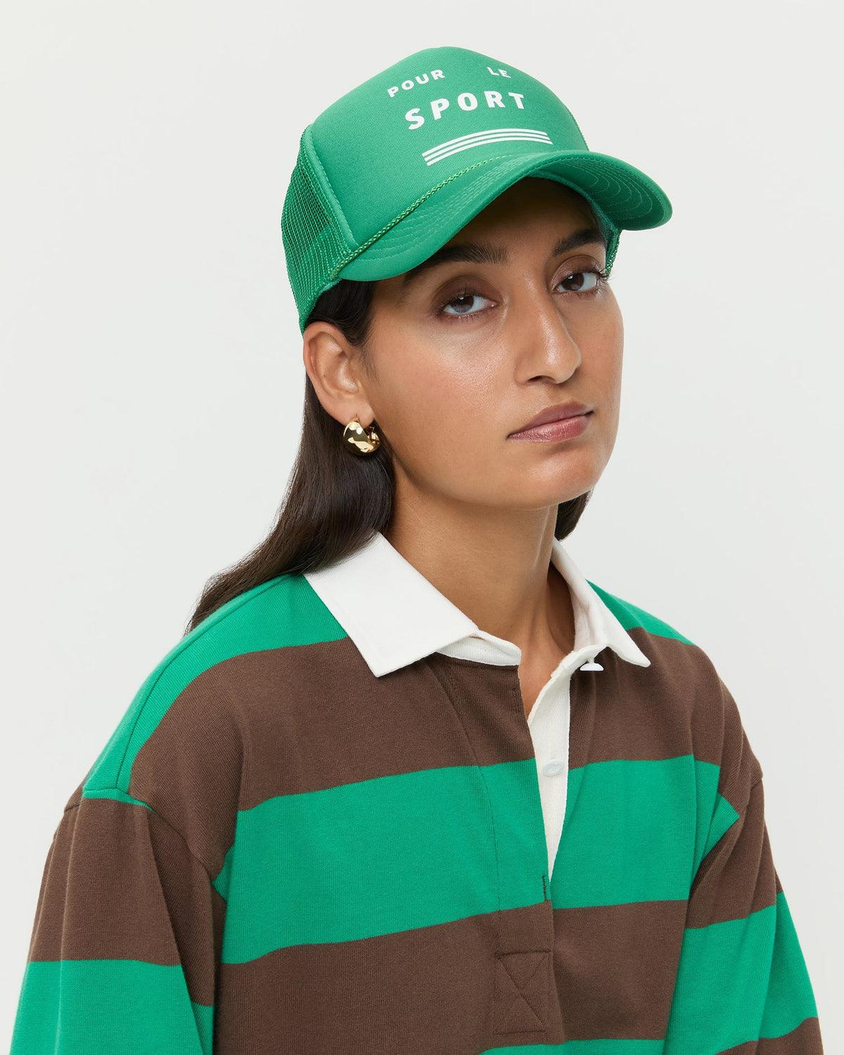 Loeffler Randall Trusted | Lee Green Trucker Hat