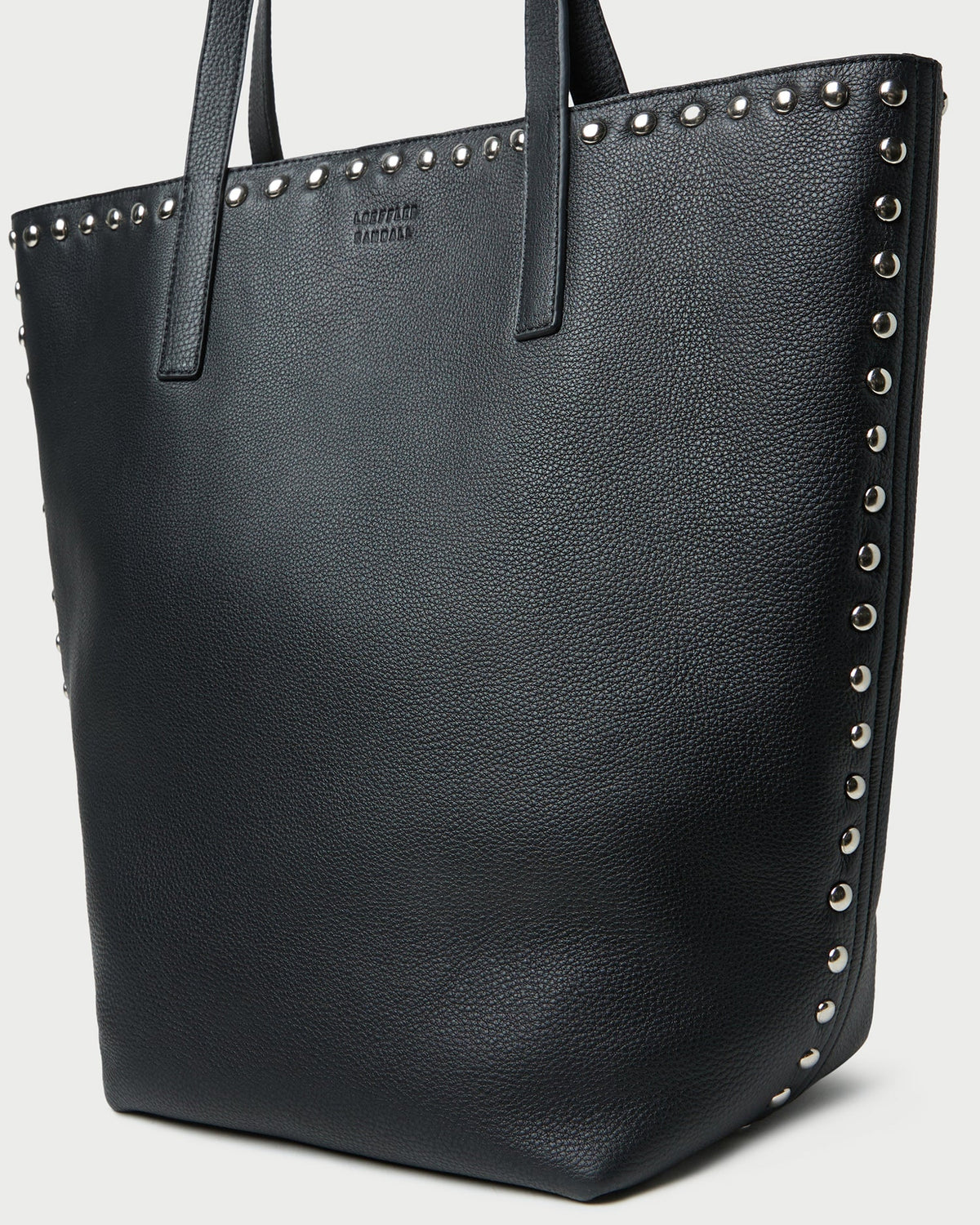 Loeffler Randall Trending | Walker Black/Silver Leather Tote