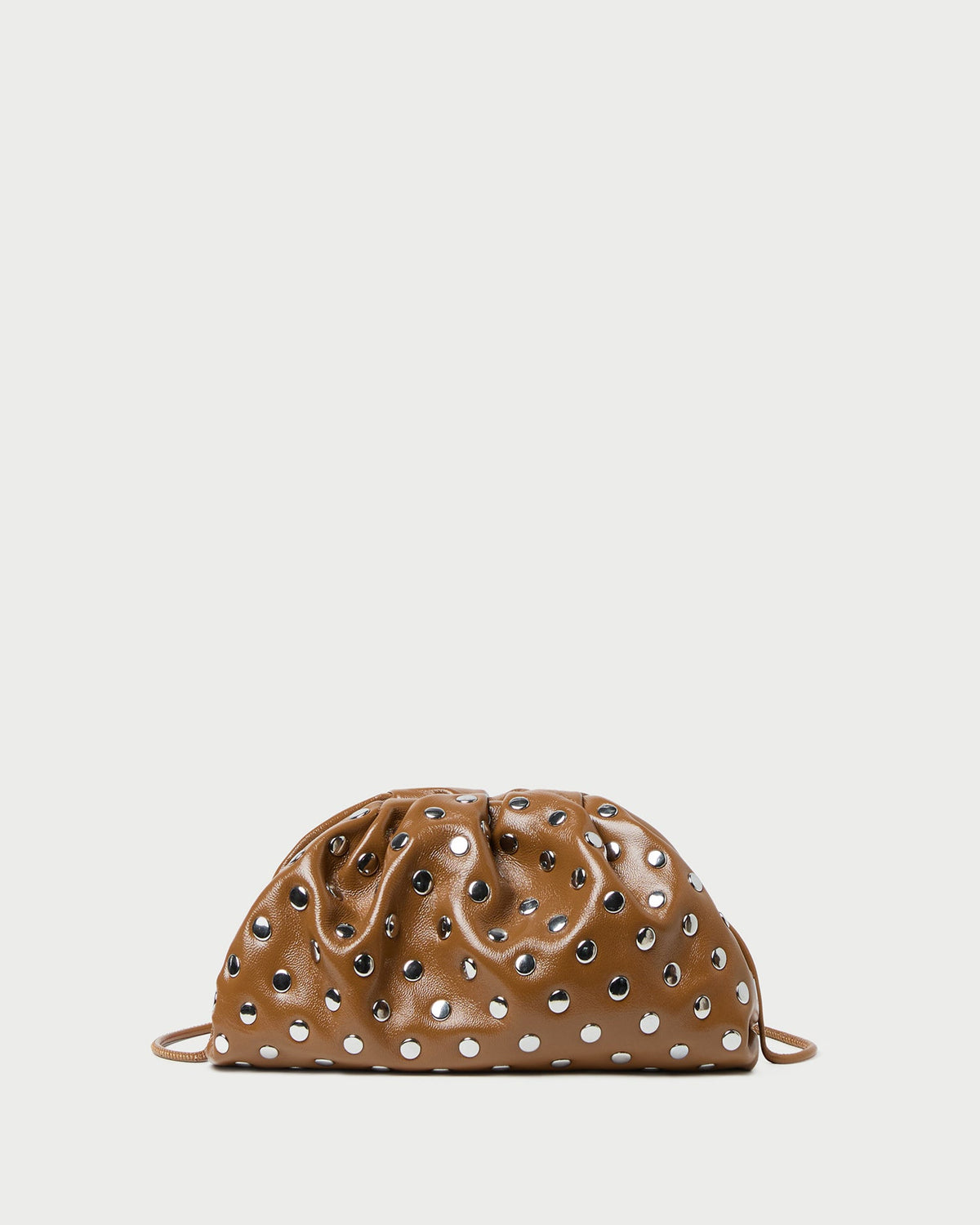 Loeffler Randall Value | Bailey Safari/Silver Leather Dome Clutch