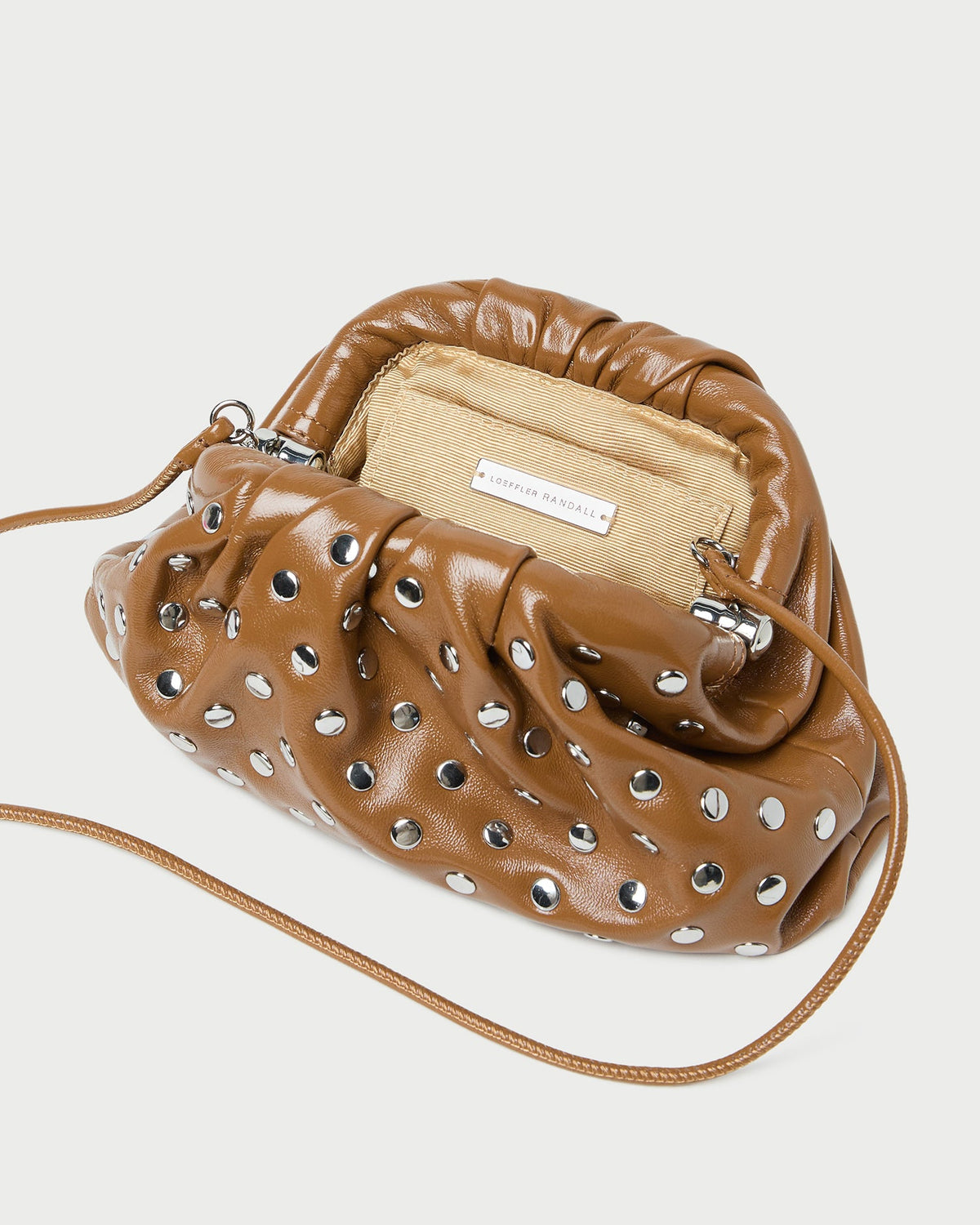 Loeffler Randall Value | Bailey Safari/Silver Leather Dome Clutch