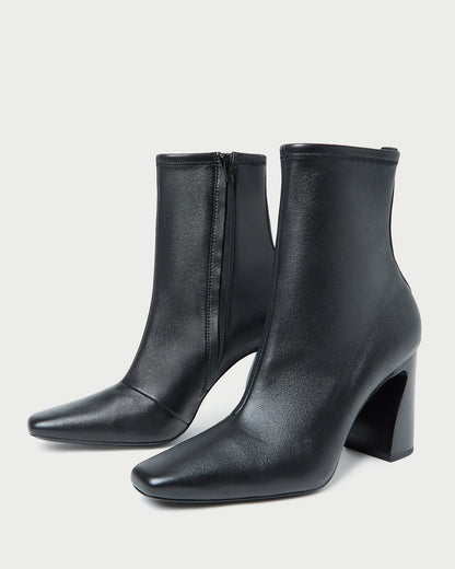 Loeffler Randall Latest | Chloe Black Leather Ankle Boot