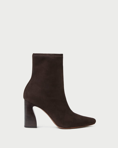 Loeffler Randall Essential | Chloe Brown Suede Ankle Boot