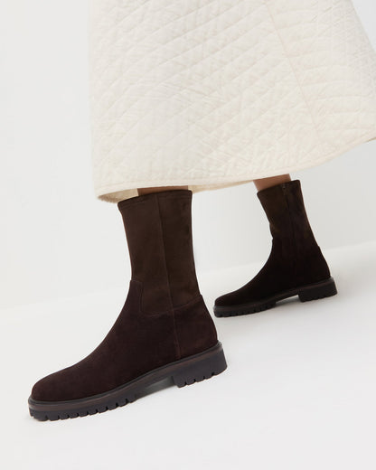 Loeffler Randall Value | Danny Brown Suede Lug Boot