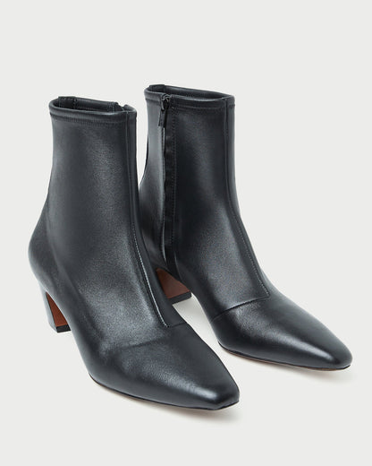 Loeffler Randall Popular | Doria Black Leather Ankle Boot