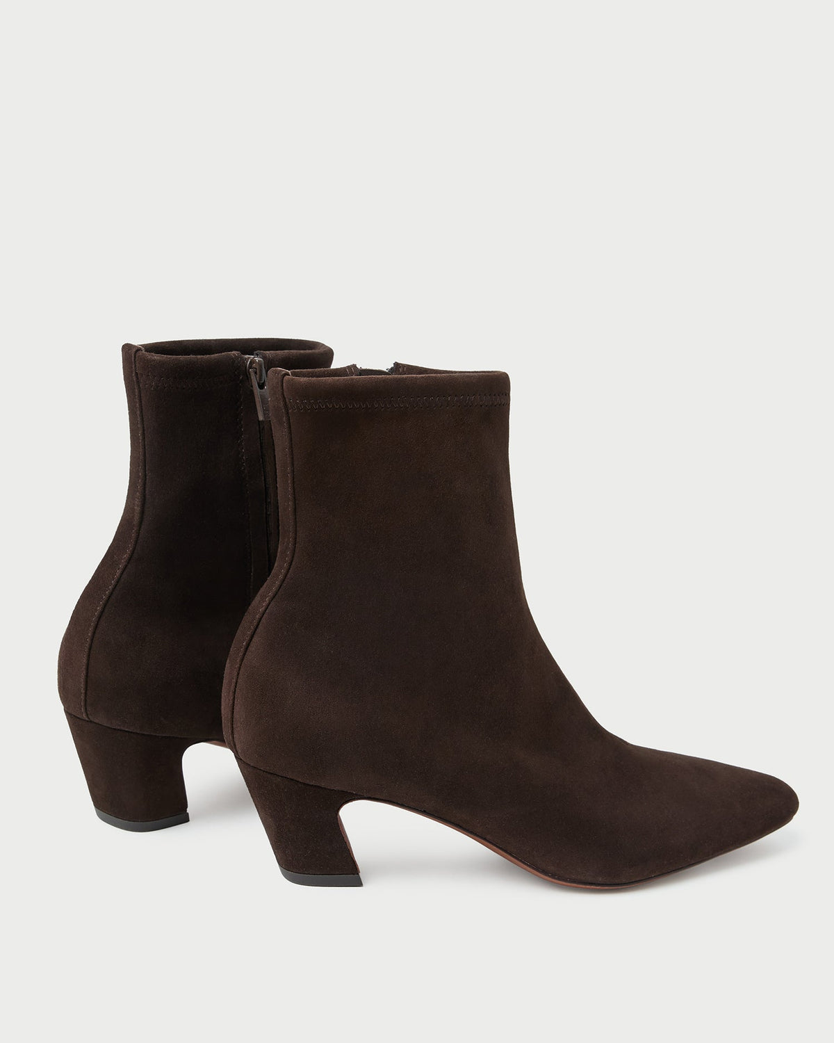 Loeffler Randall Sale | Doria Brown Suede Ankle Boot