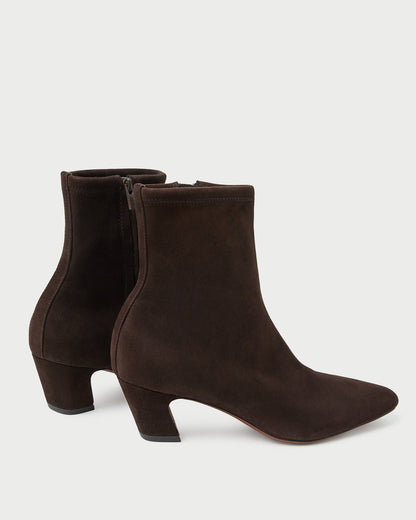 Loeffler Randall Sale | Doria Brown Suede Ankle Boot
