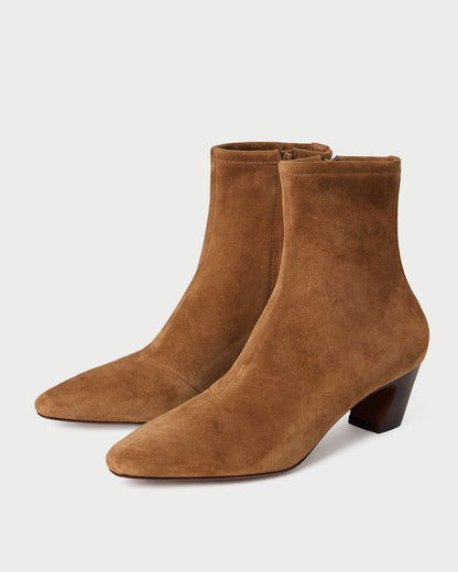Loeffler Randall Best Seller | Doria Cacao Suede Ankle Boot