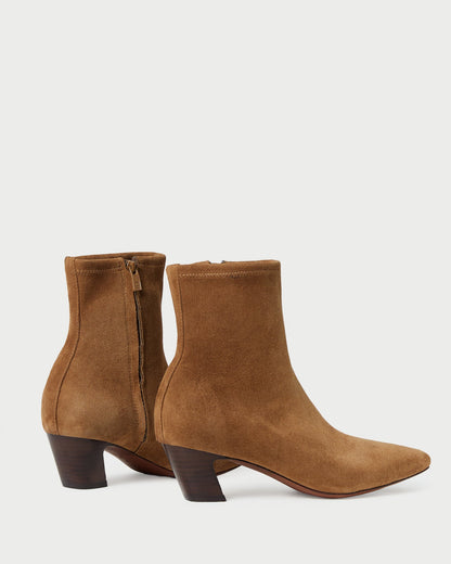 Loeffler Randall Best Seller | Doria Cacao Suede Ankle Boot