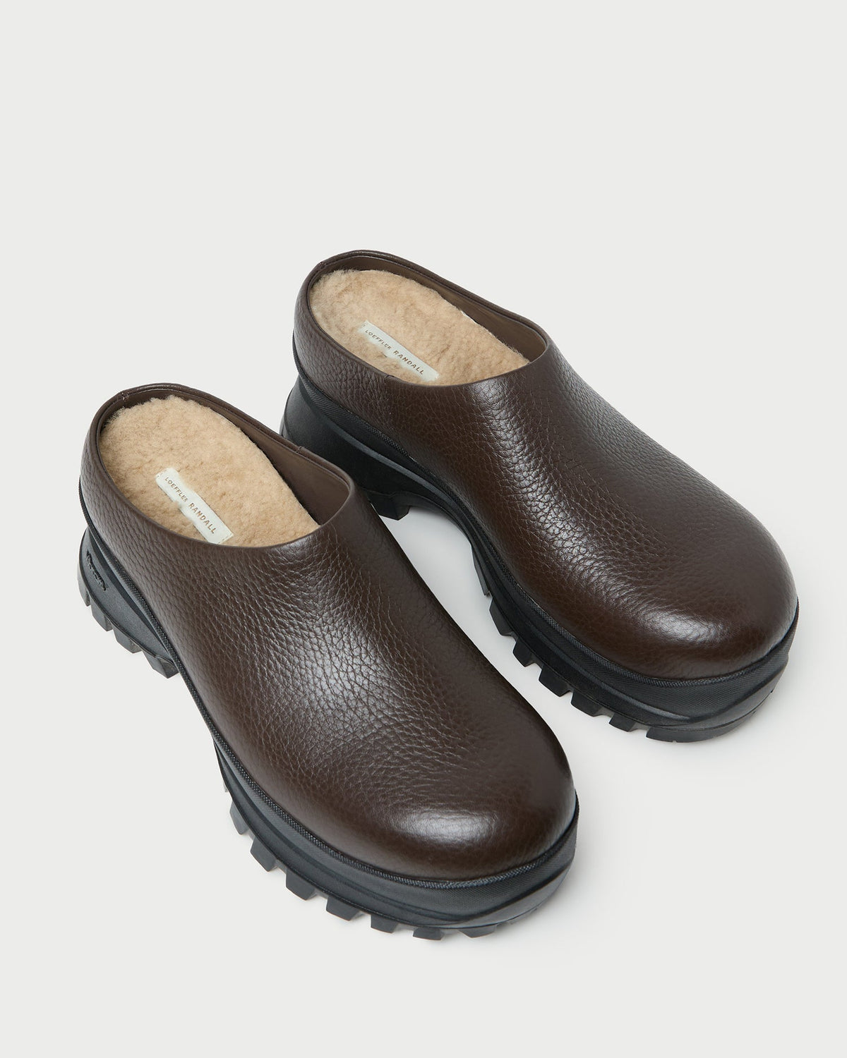Loeffler Randall Recommended | Gemma Brown Leather Lug Mule