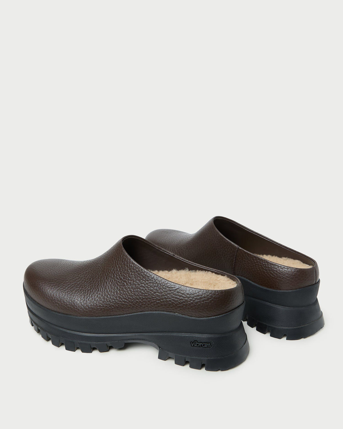 Loeffler Randall Recommended | Gemma Brown Leather Lug Mule