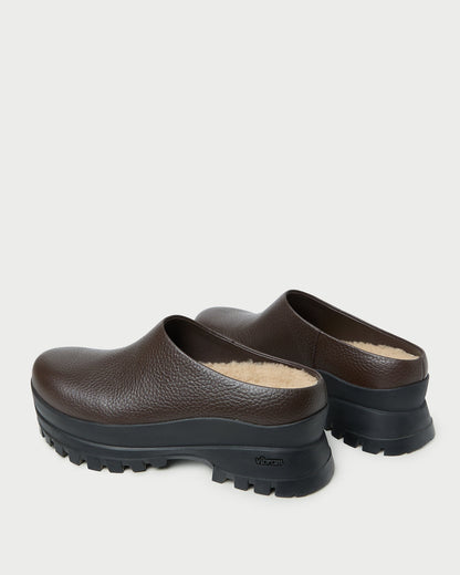 Loeffler Randall Recommended | Gemma Brown Leather Lug Mule
