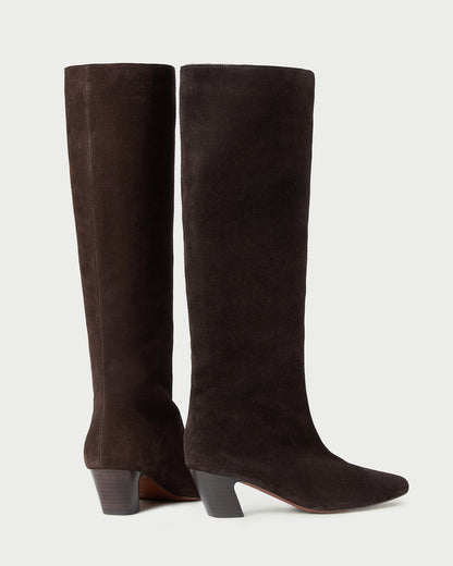 Loeffler Randall Exclusive | Marley Brown Suede Tall Boot
