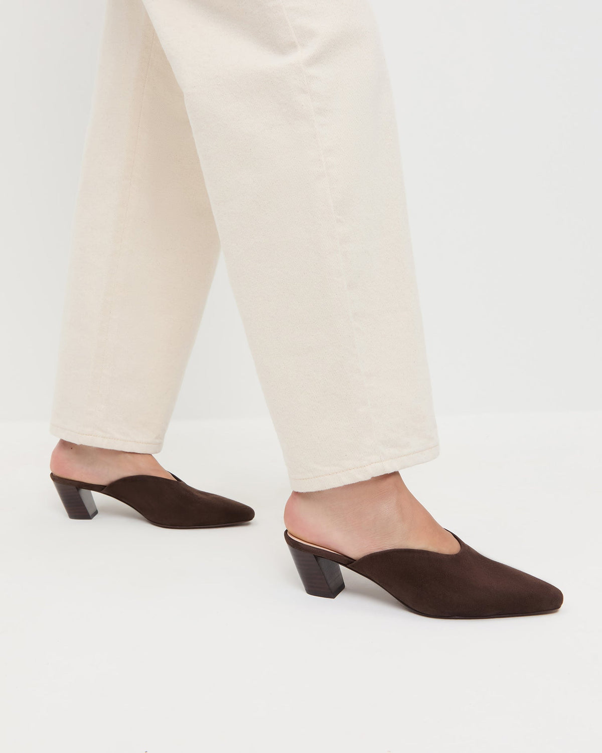 Loeffler Randall Special Offer | Perry Brown Suede Mule