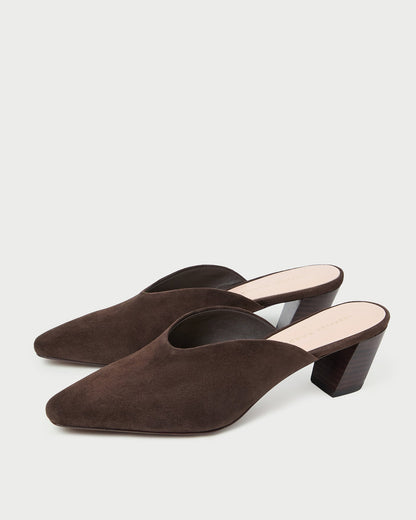 Loeffler Randall Special Offer | Perry Brown Suede Mule