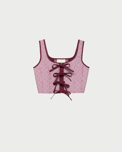 Loeffler Randall Latest | Callista Tie-Front Vest
