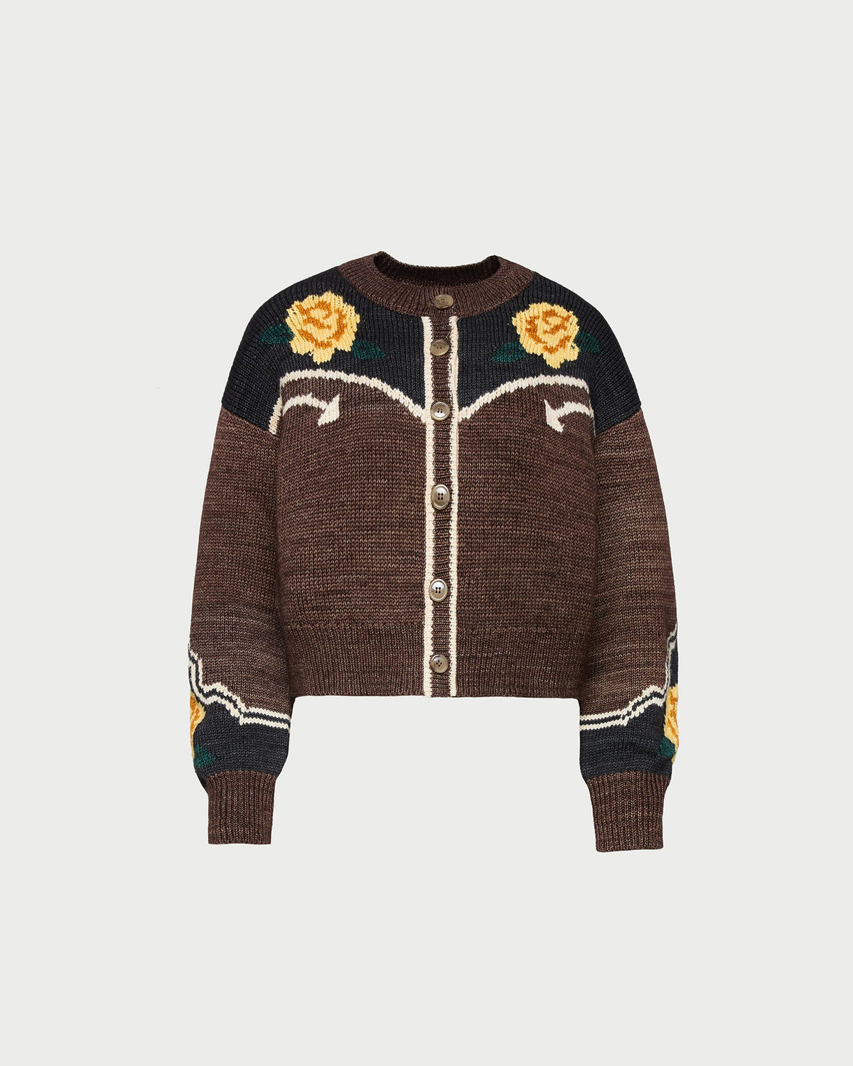 Loeffler Randall Exclusive | Linda Intarsia Cardigan