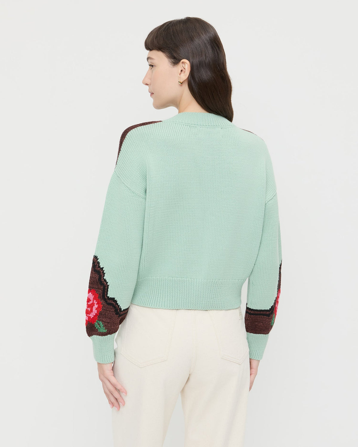 Loeffler Randall Essential | Linda Intarsia Cardigan