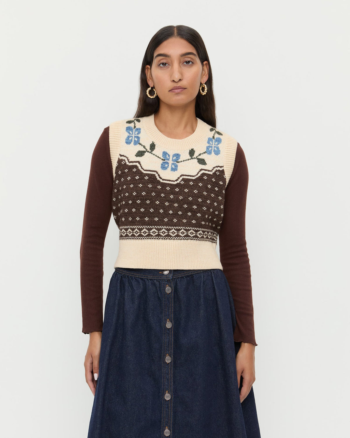 Loeffler Randall Essential | Heather Sweater Vest