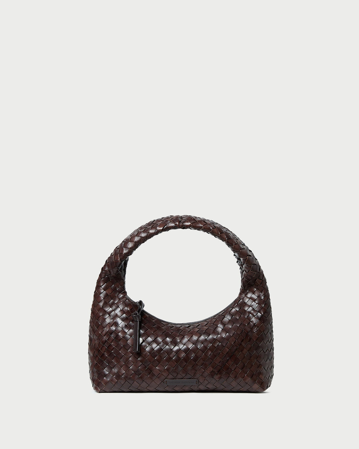 Loeffler Randall Popular | Mercer Chocolate Woven Shoulder Bag