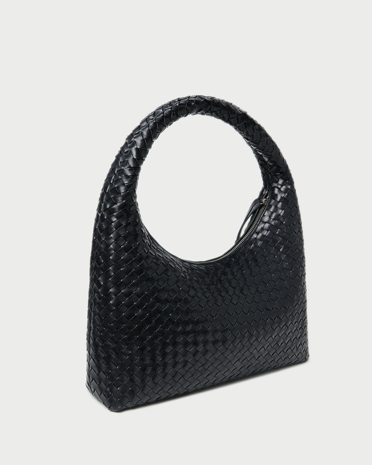 Loeffler Randall Best Price | Willow Black Woven Hobo Bag