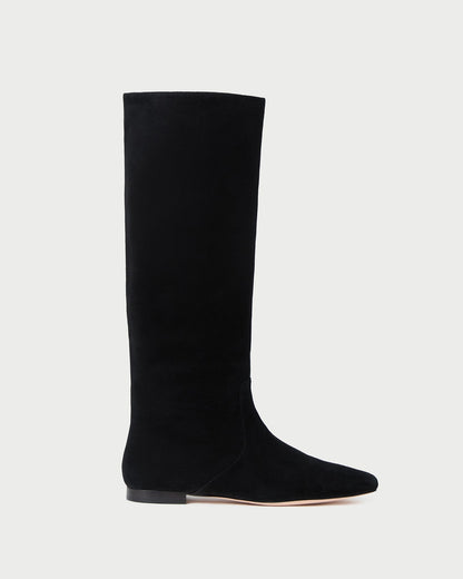 Loeffler Randall Hot Sale | Lillian Black Suede Tall Boot