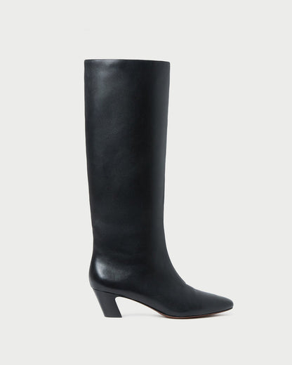 Loeffler Randall Best Price | Marley Black Leather Tall Boot