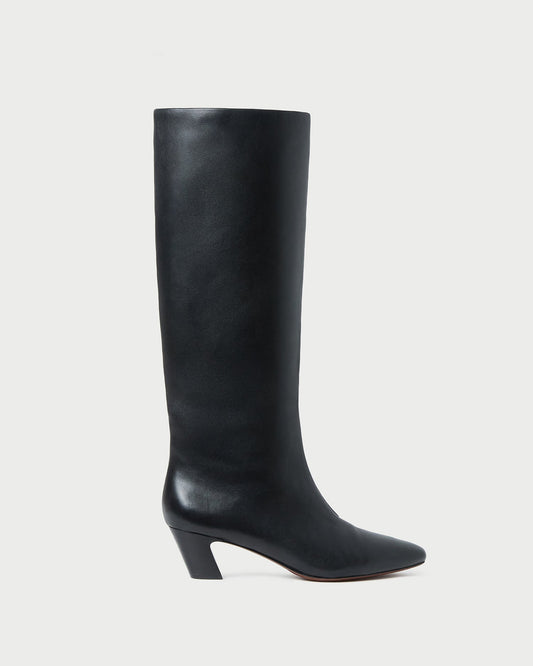 Loeffler Randall Best Price | Marley Black Leather Tall Boot