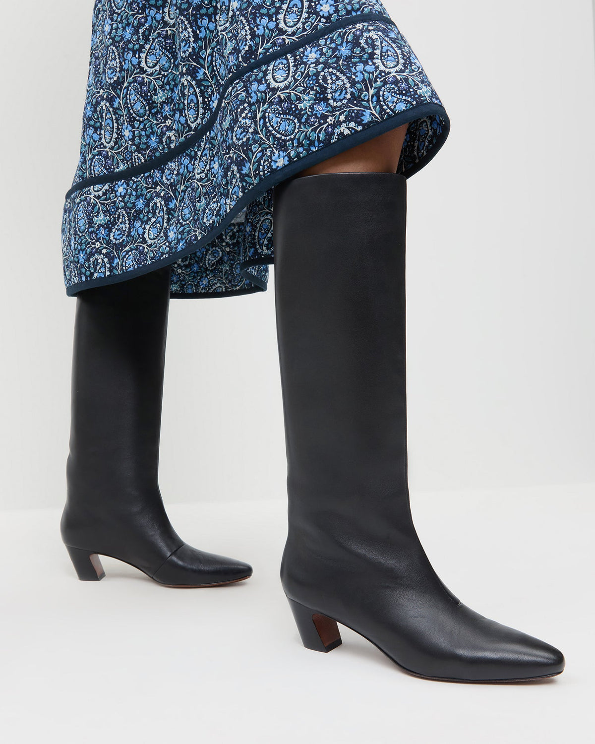Loeffler Randall Best Price | Marley Black Leather Tall Boot