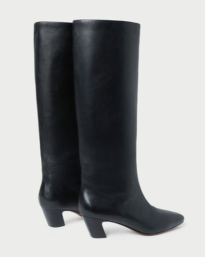 Loeffler Randall Best Price | Marley Black Leather Tall Boot
