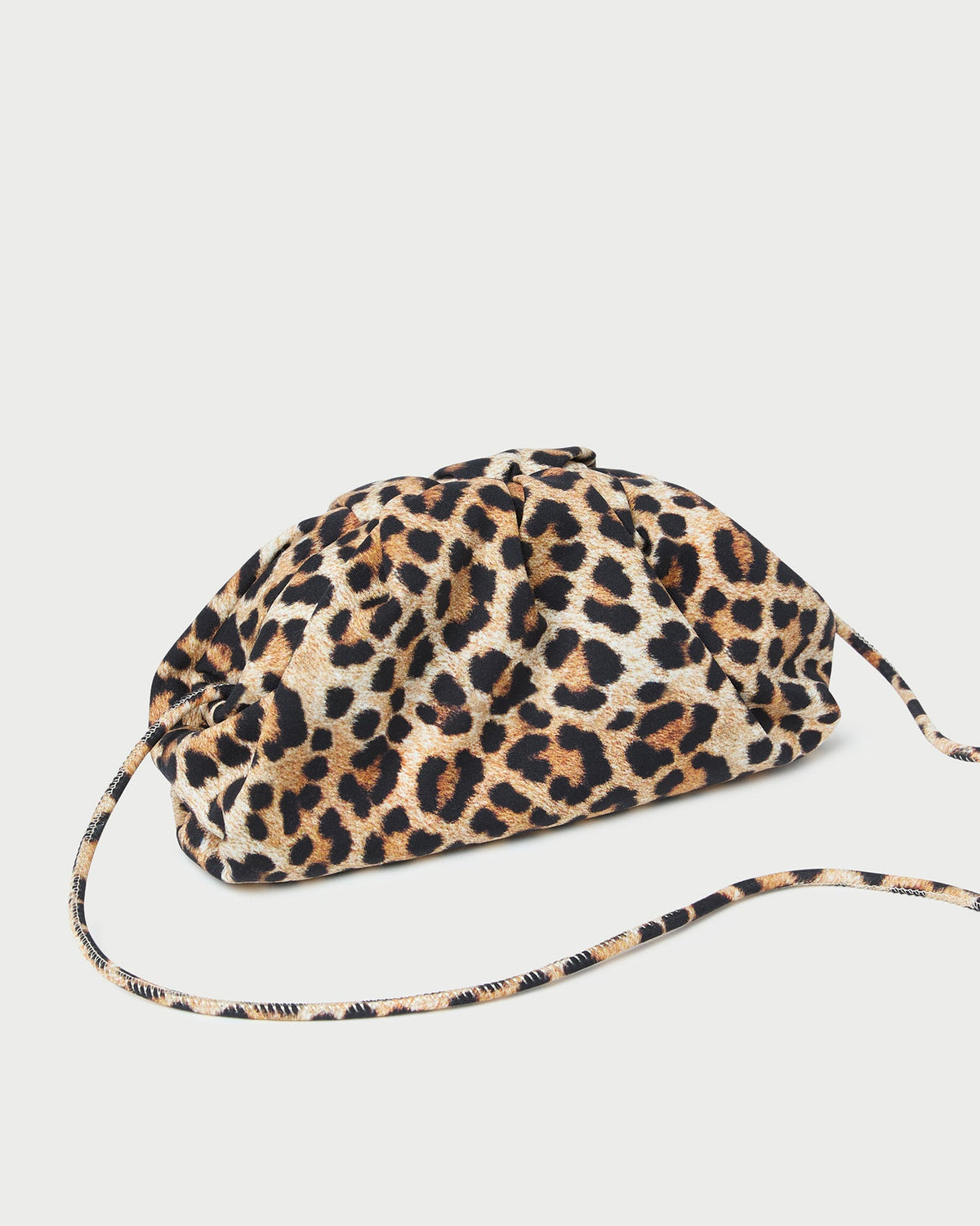 Loeffler Randall Deals | Bailey Leopard Jersey Dome Clutch