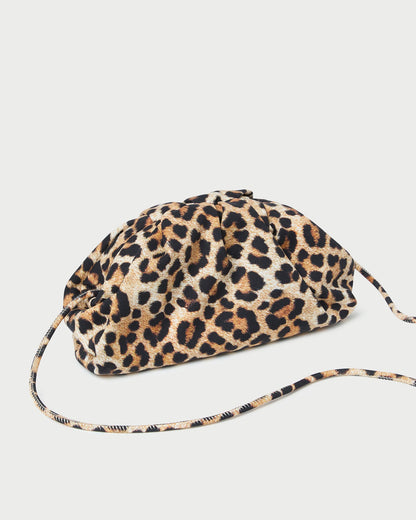 Loeffler Randall Deals | Bailey Leopard Jersey Dome Clutch