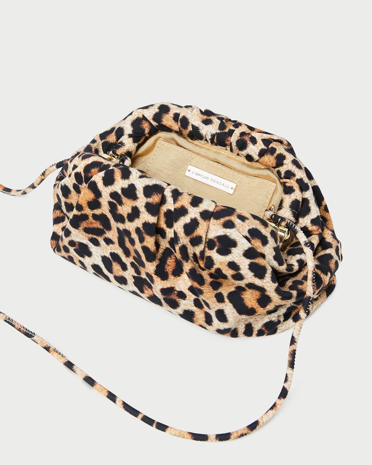 Loeffler Randall Deals | Bailey Leopard Jersey Dome Clutch
