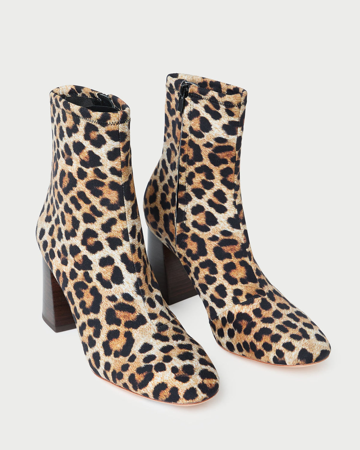 Loeffler Randall New | Elise Leopard Jersey Ankle Boot