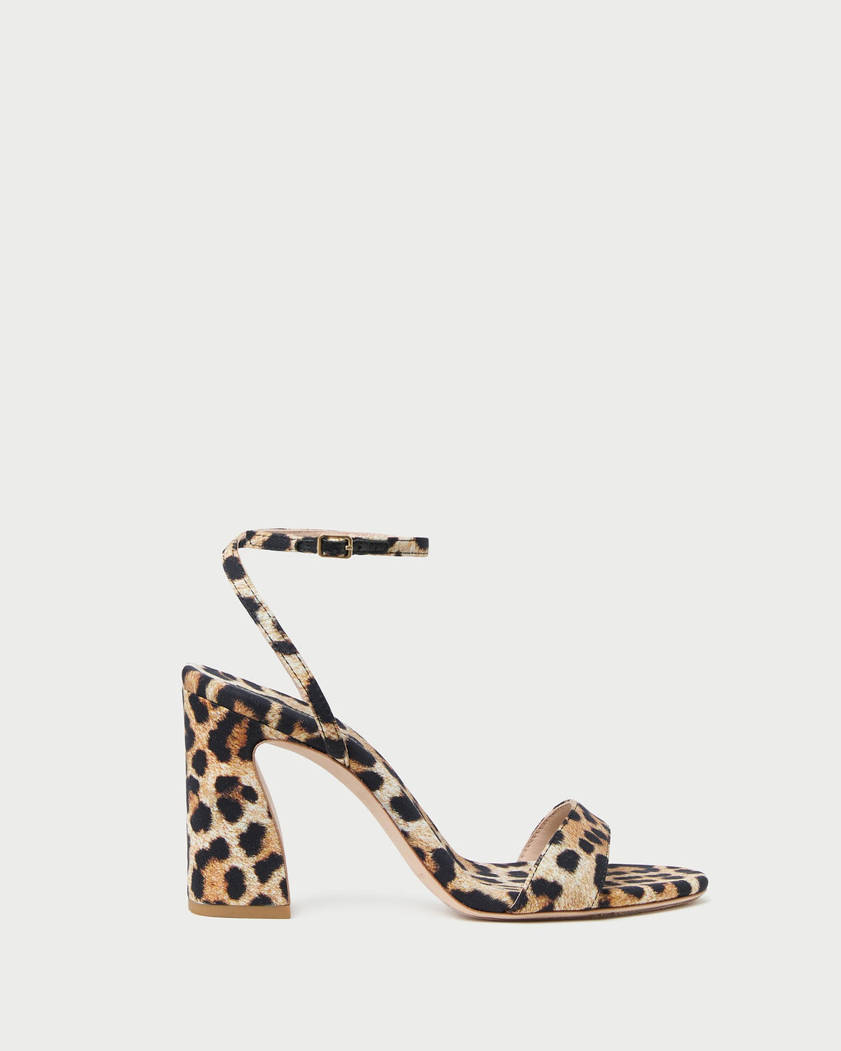 Loeffler Randall Trusted | Malia Leopard Curved-Heel Sandal