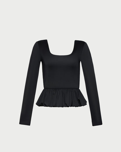 Loeffler Randall Essential | Posie Peplum Top