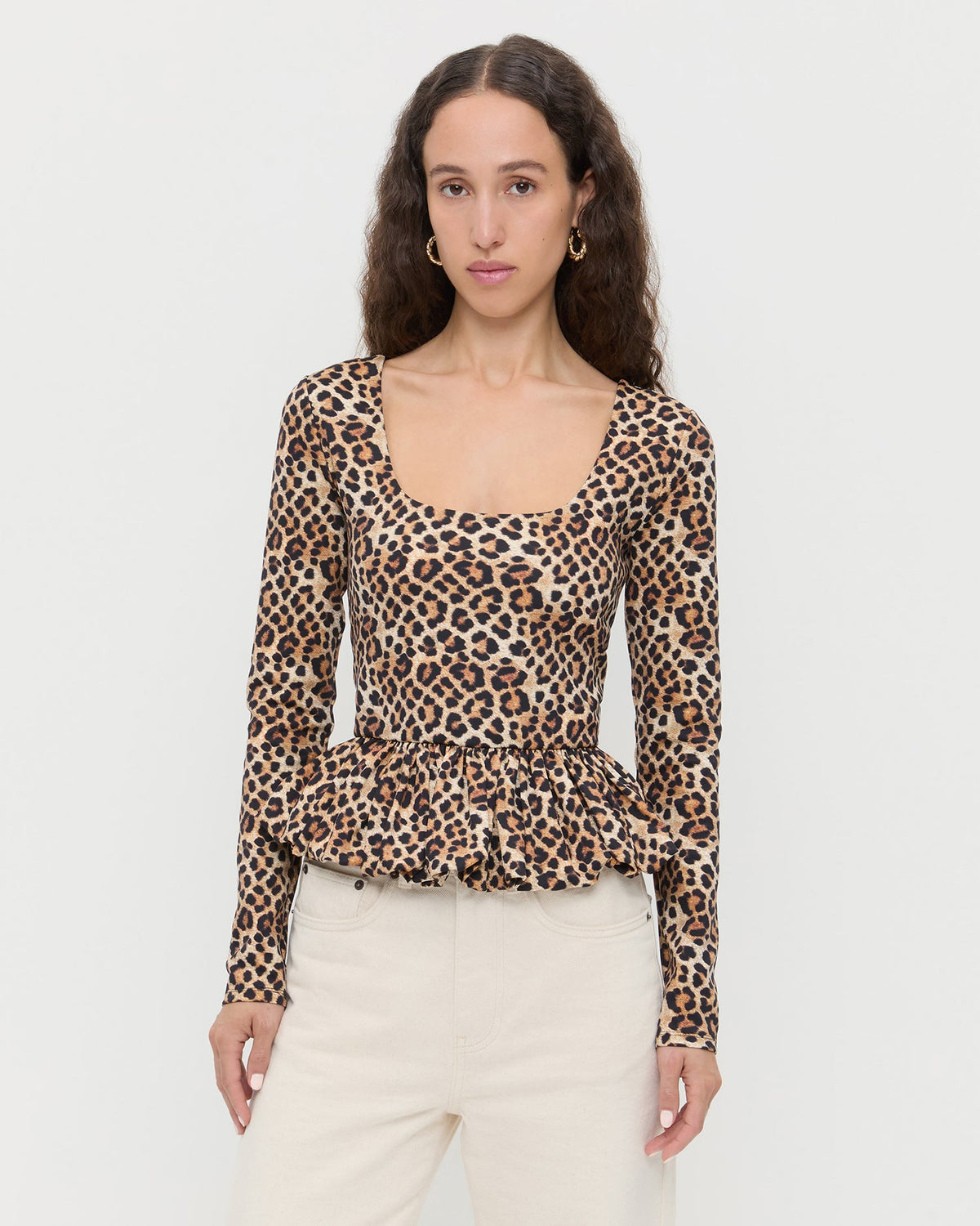Loeffler Randall Deals | Posie Peplum Top